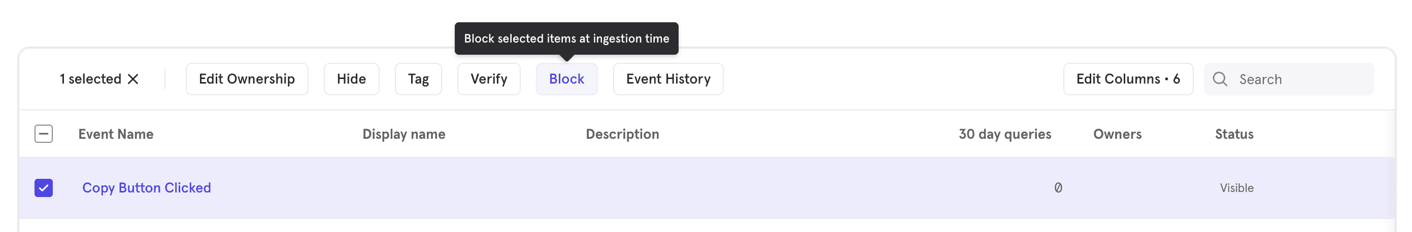 Lexicon Block Events